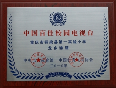 重庆市铜梁区第一实验小学与铜梁电视台 教育传播与合作的桥梁